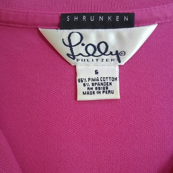 Lilly Pulitzer Pima Cotton Polo Shirt - Picture 2 of 8
